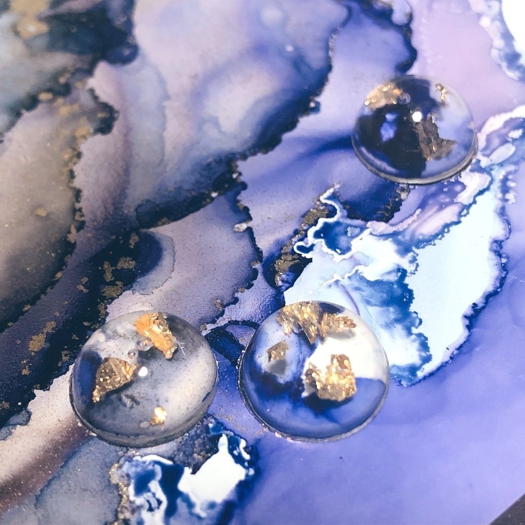 帝幻 {とある絵のひとひら}ノンホールピアス/ピアス