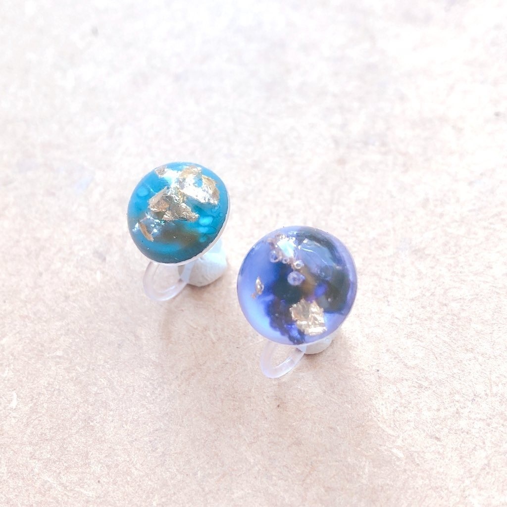 帝幻 {とある絵のひとひら}ノンホールピアス/ピアス