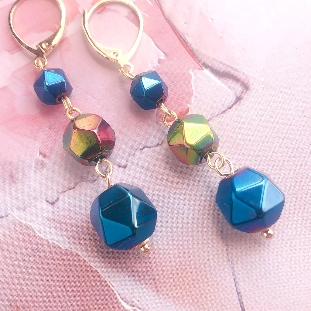 有栖川帝統 メタルミラー ピアス/イヤリング