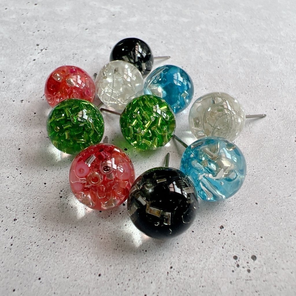 オリディビ ビーズひとつぶピアス/イヤリング