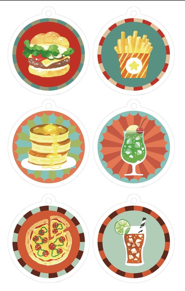 迷子札 ジャンクフード