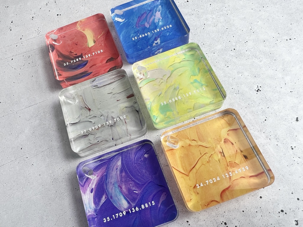 アクリルプレート 6div