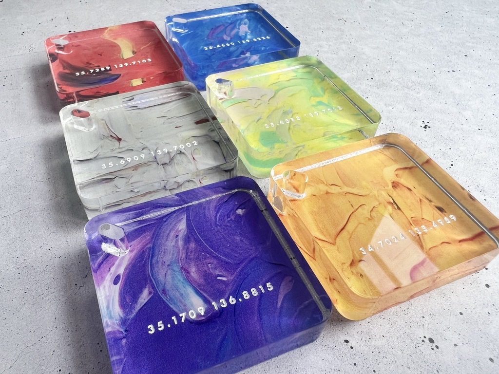 アクリルプレート 6div