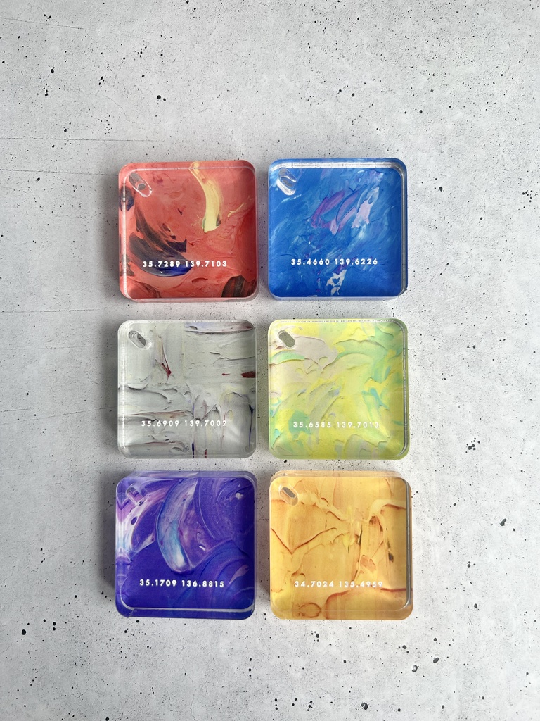 アクリルプレート 6div