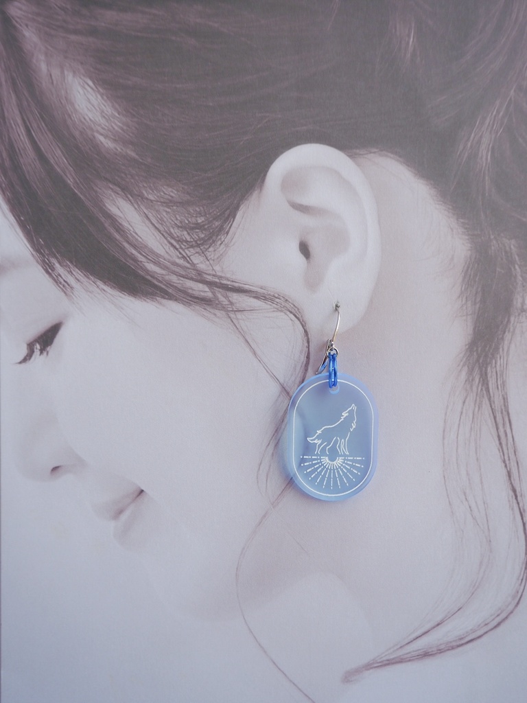 MECHATU-A アクリルピアス/イヤリング【非公式】