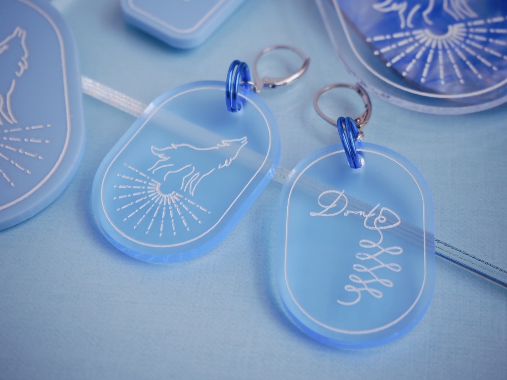 MECHATU-A アクリルピアス/イヤリング【非公式】