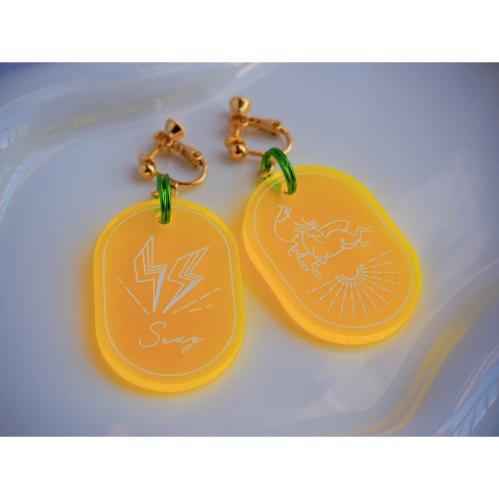 MECHATU-A アクリルピアス/イヤリング【非公式】