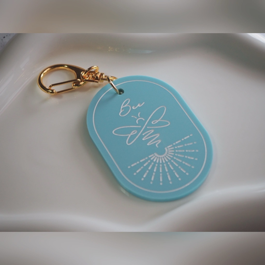 アクリルキーリングパステルMECHATU-A【非公式】