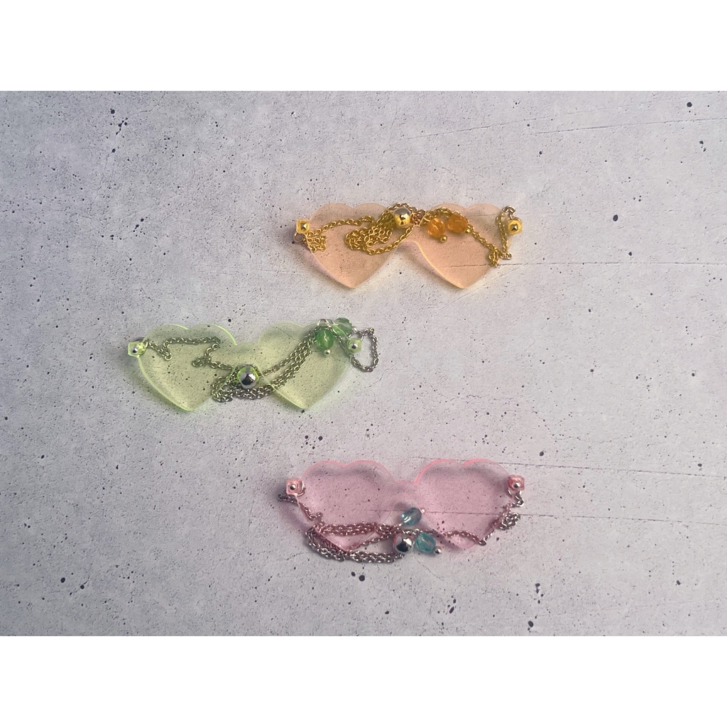 ちいさきものの眼鏡 ハートサングラス