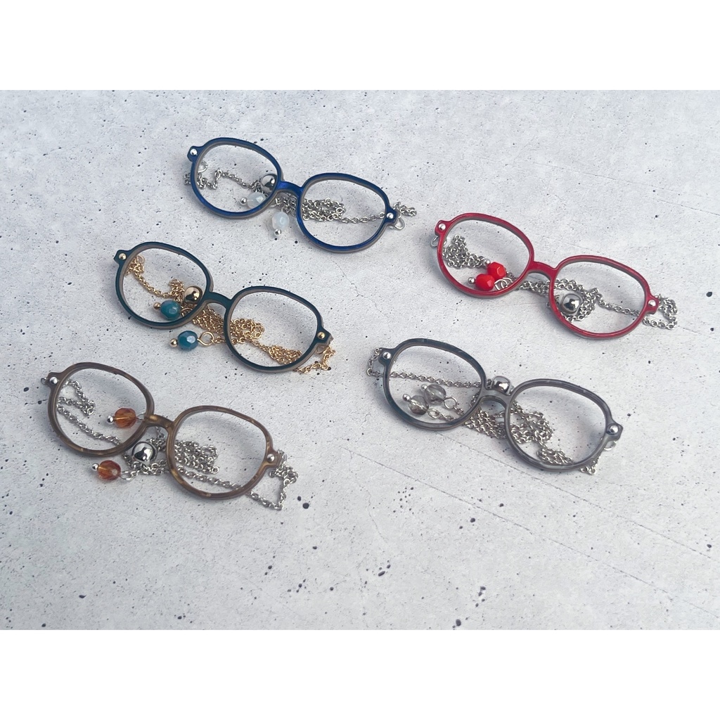 ちいさきものの眼鏡forぱぺ 細ボストン