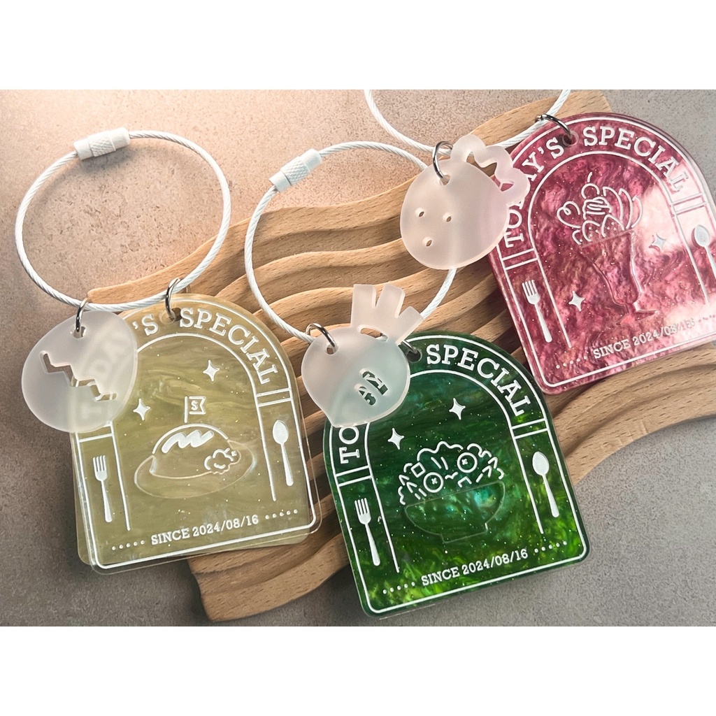 アクリルキーリングマーブル すぺしゃーれ【非公式】