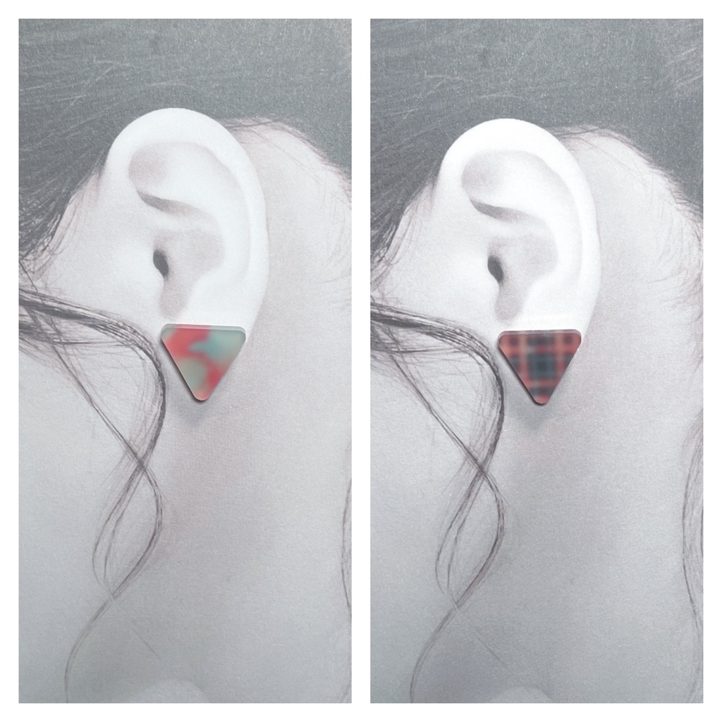 バーテンダー赤城ウェン ピアス/ノンホールピアス 【非公式】