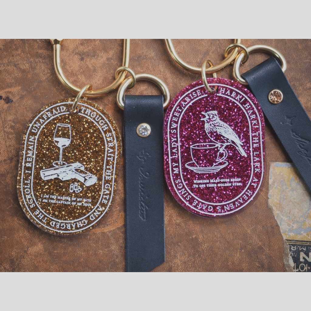 VOLTACTION アクリルグリッターキーリング 【非公式】