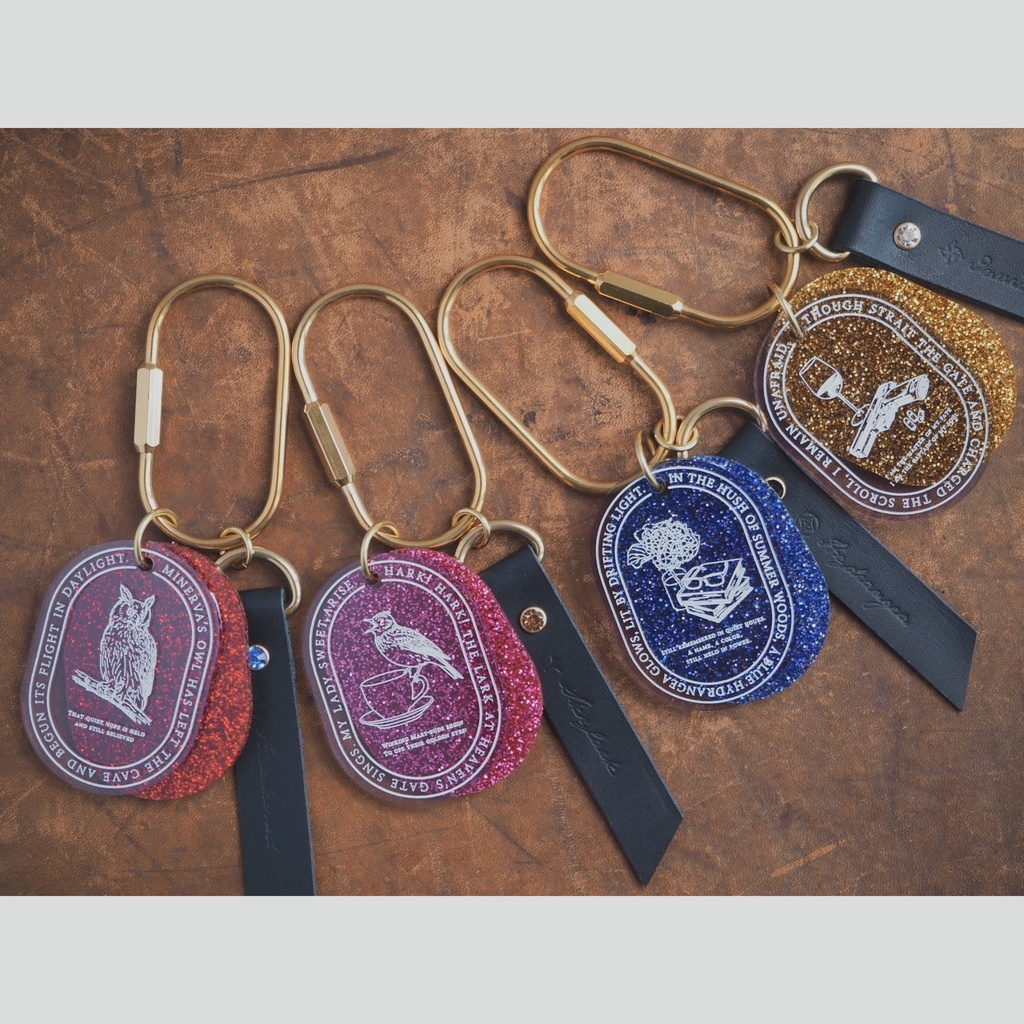 VOLTACTION アクリルグリッターキーリング 【非公式】