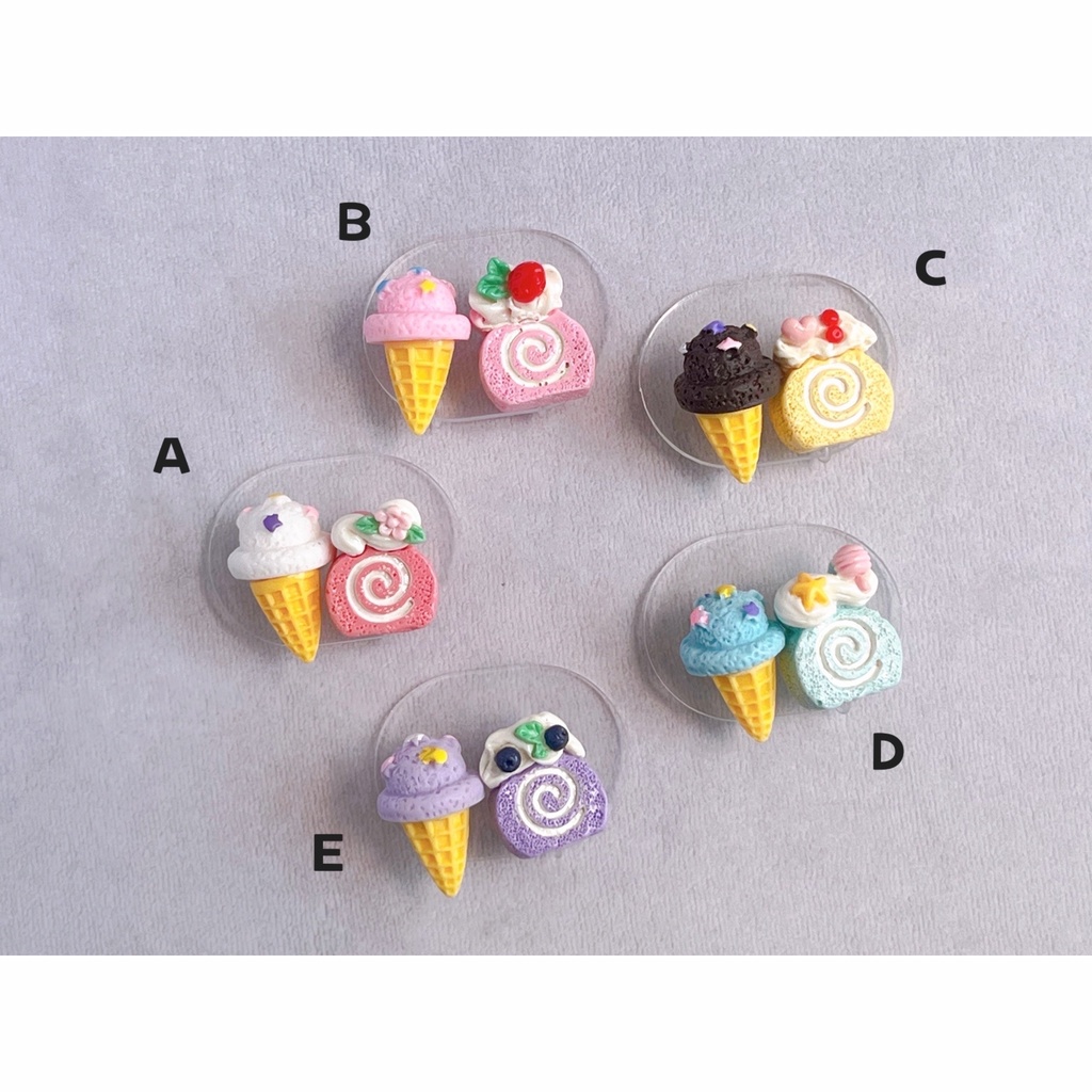 もつとかわいい アイスとケーキセット