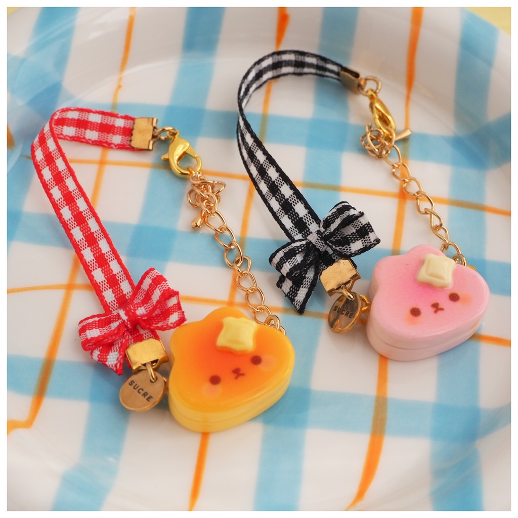 おりぼんポシェット うさぎホットケーキ