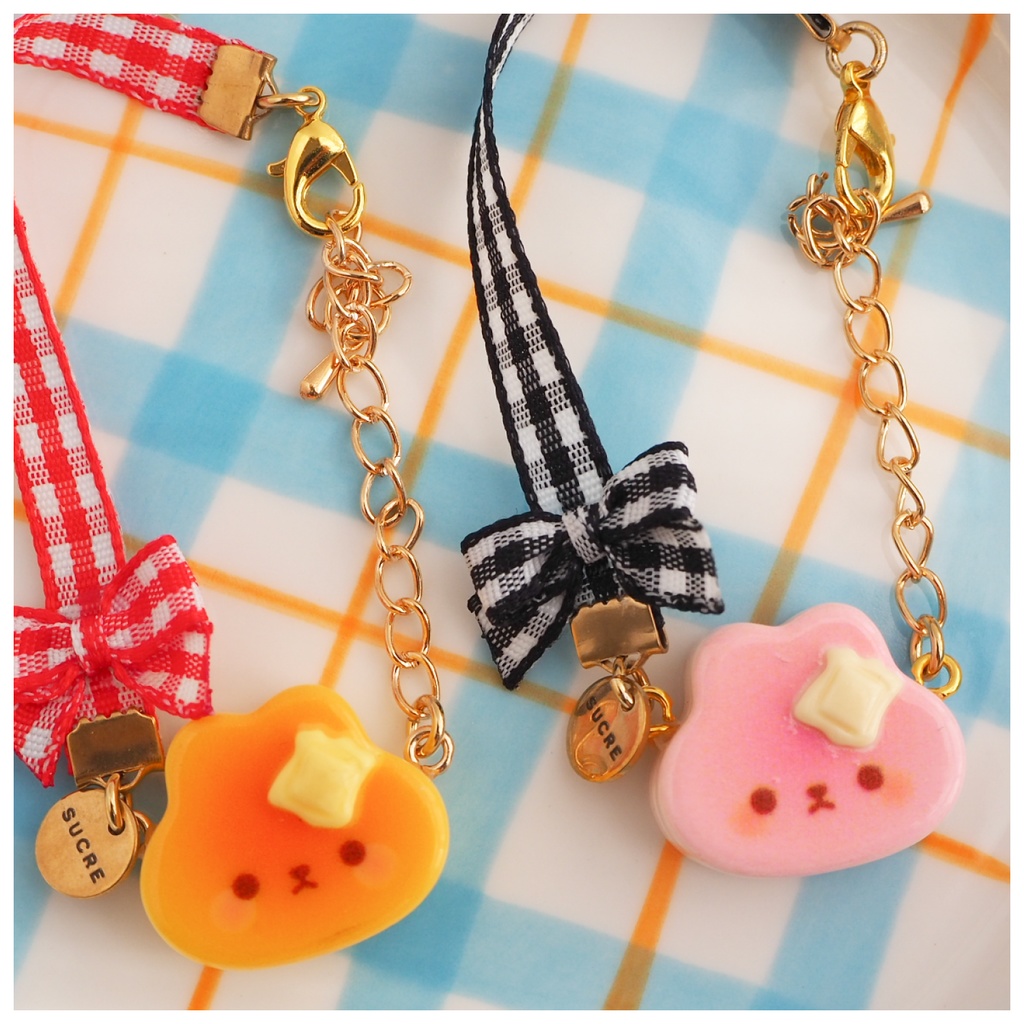 おりぼんポシェット うさぎホットケーキ