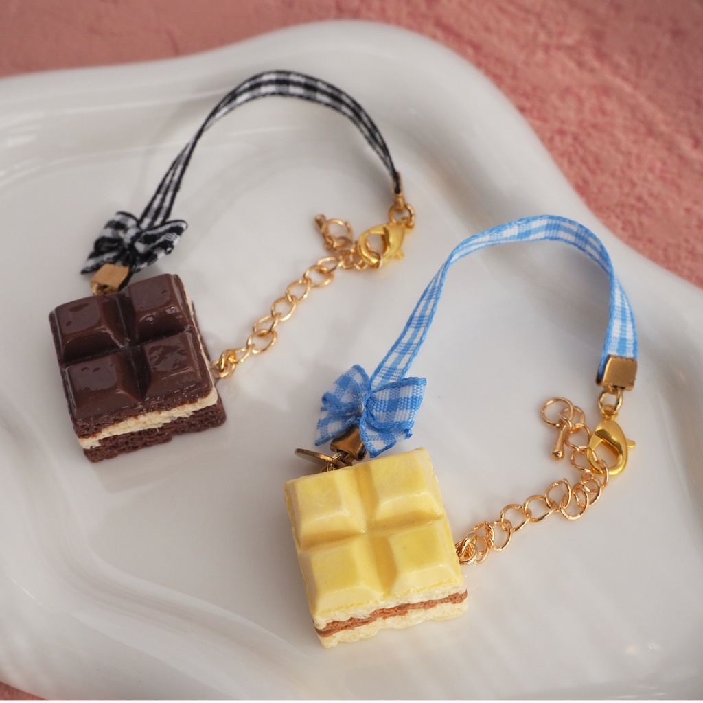 おりぼんポシェット スクエアショコラ