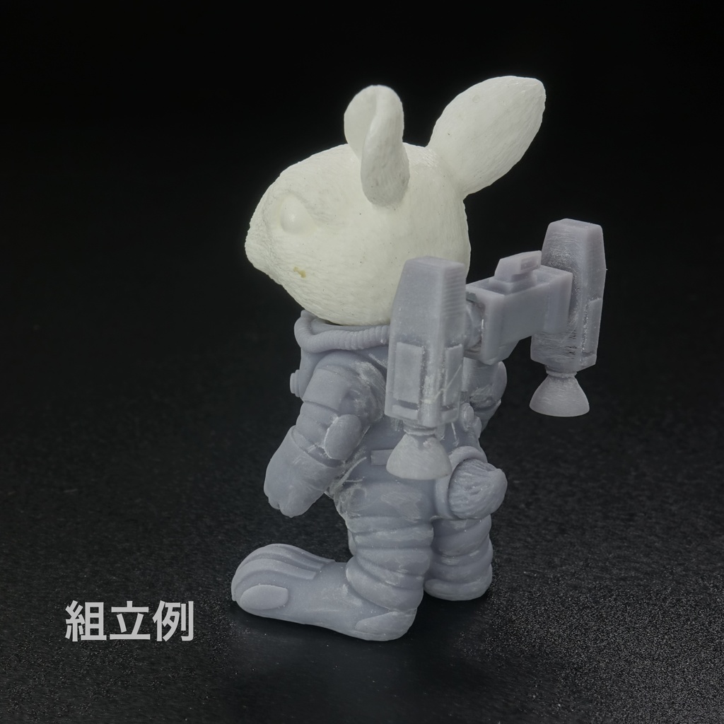 うさぎの宇宙飛行士「USAUSA」