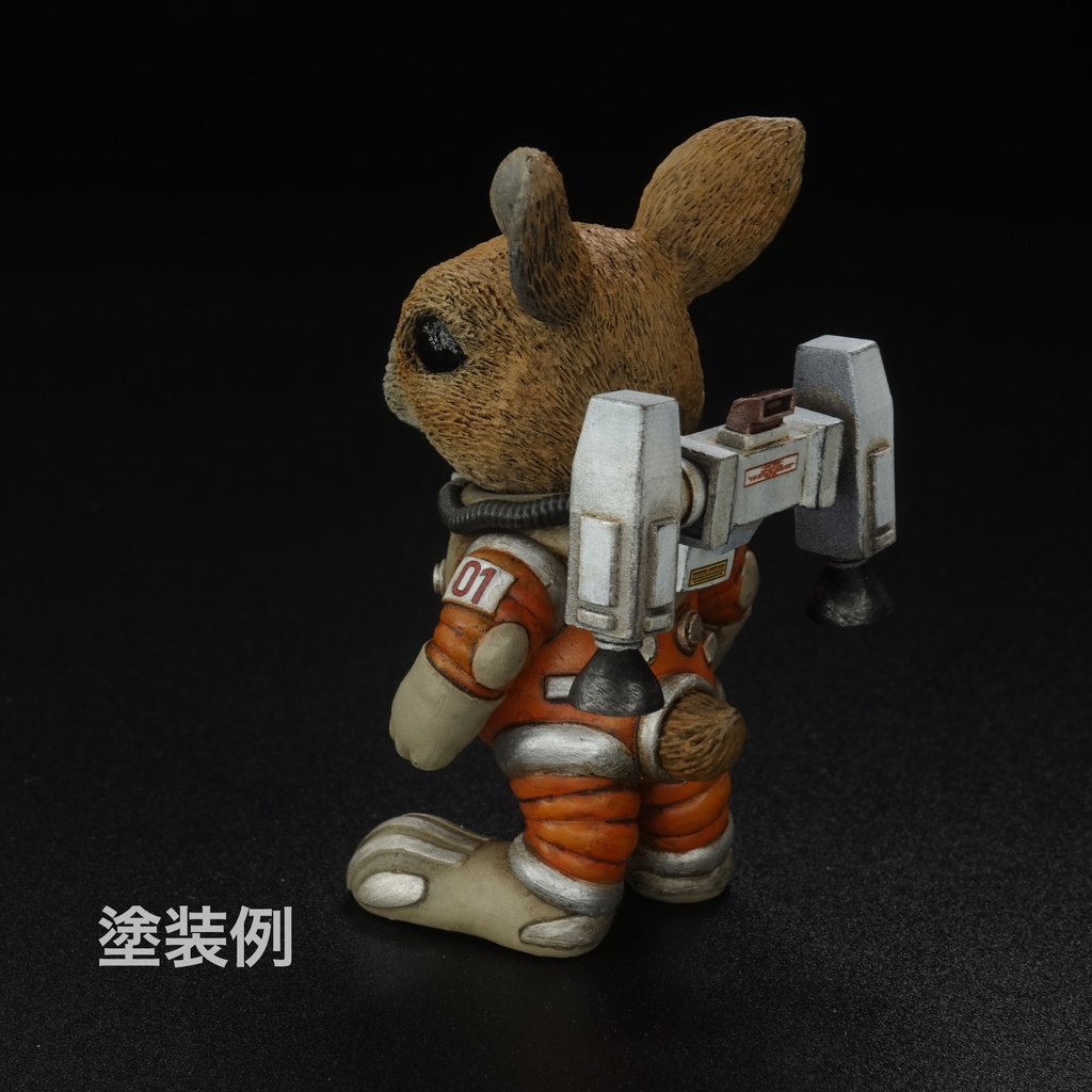 うさぎの宇宙飛行士「USAUSA」