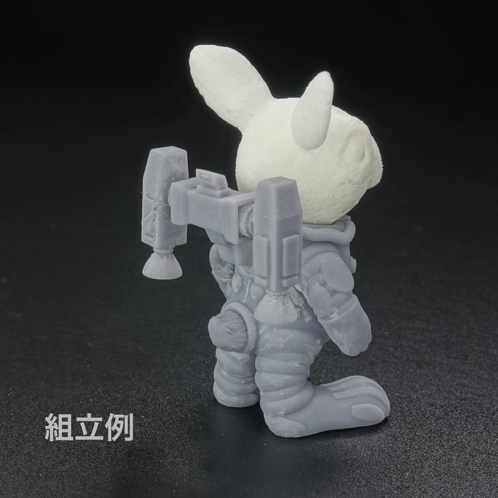 うさぎの宇宙飛行士「USAUSA」