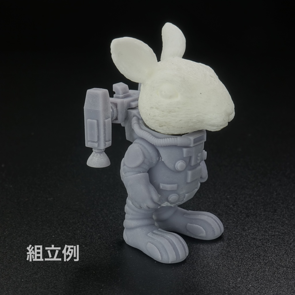 うさぎの宇宙飛行士「USAUSA」