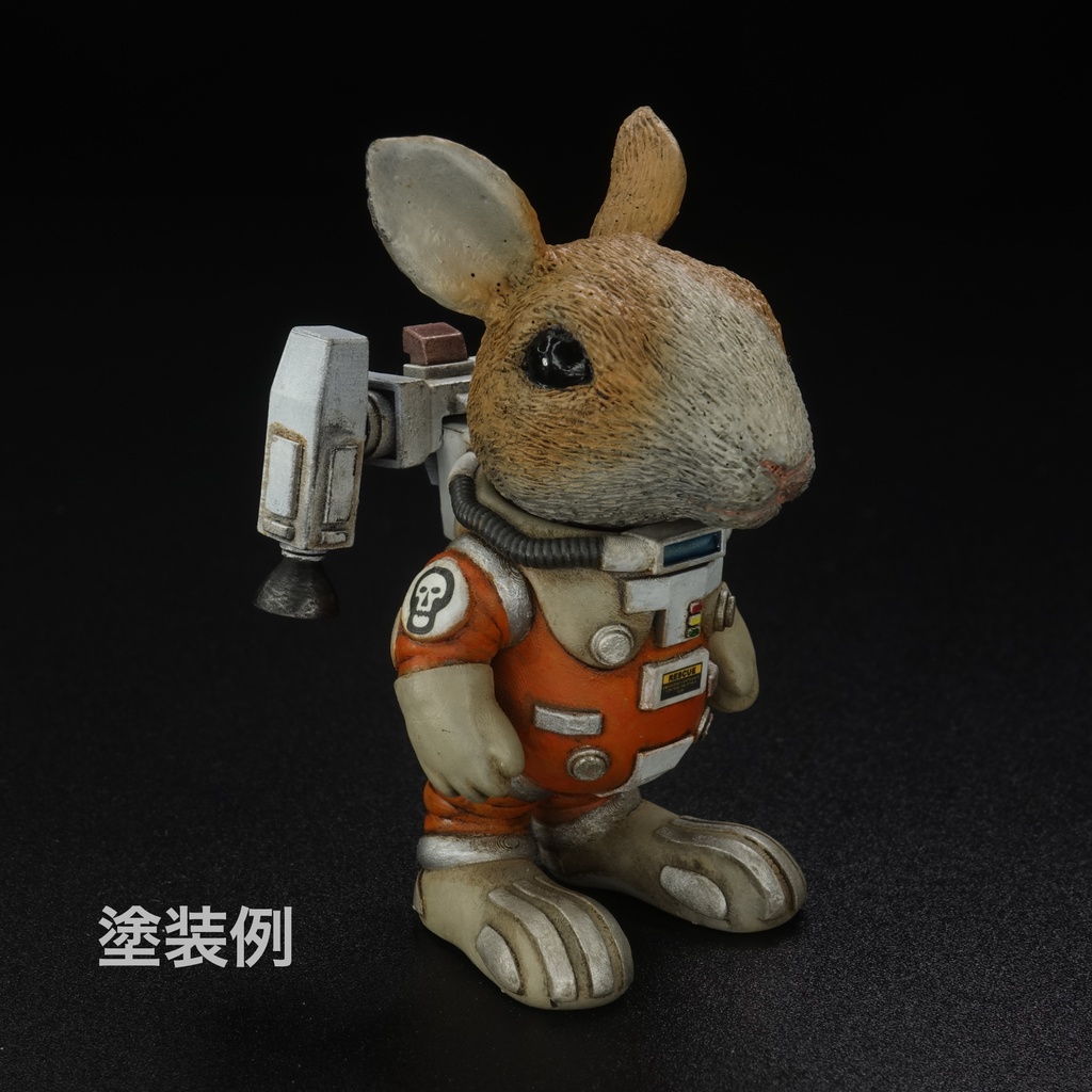 うさぎの宇宙飛行士「USAUSA」