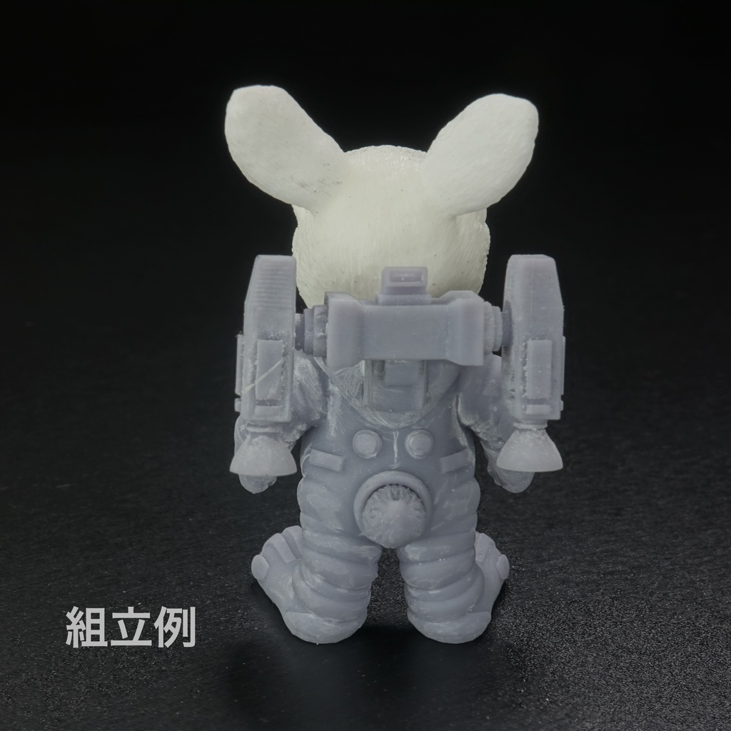 うさぎの宇宙飛行士「USAUSA」