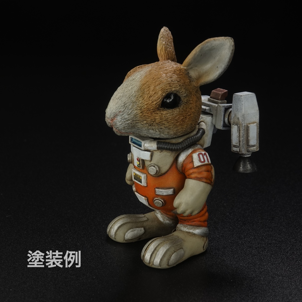 うさぎの宇宙飛行士「USAUSA」