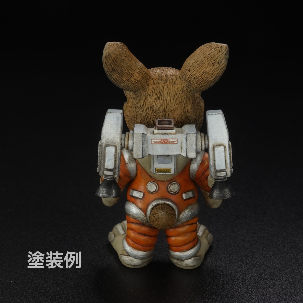 うさぎの宇宙飛行士「USAUSA」