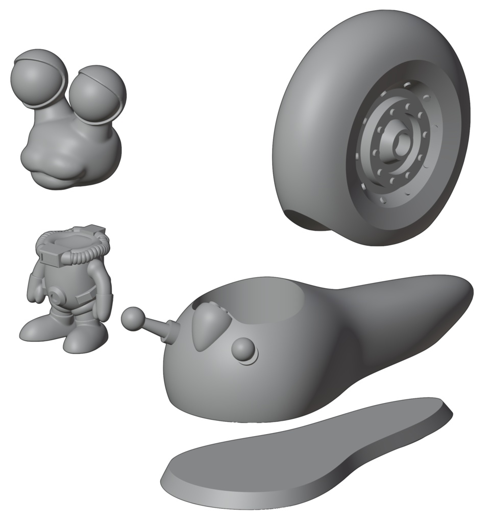 カエルカタツムリの宇宙飛行士「KERO Snail」となモ価格