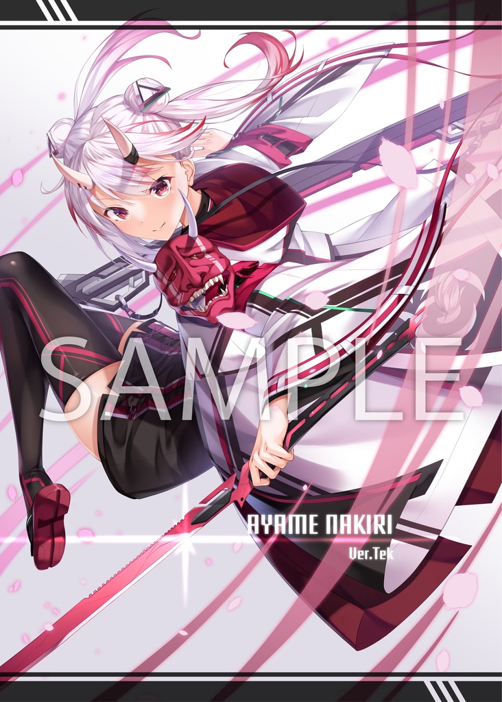 百鬼あやめVer.Tek B2タペストリー