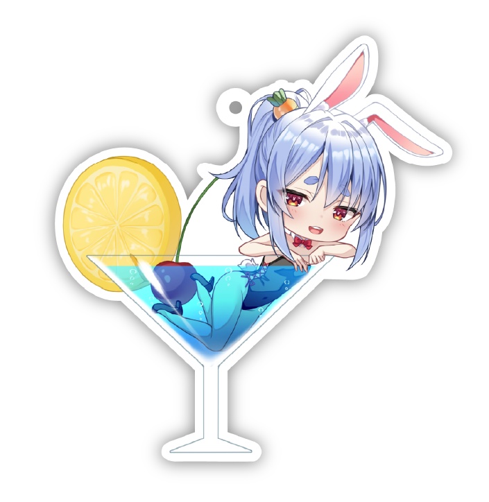 ぺこちゃんアクリルキーホルダー