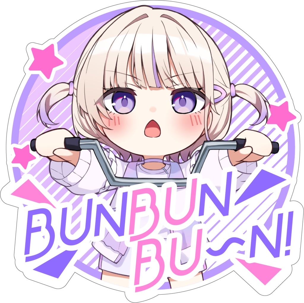 BUNBUN番長ステッカー
