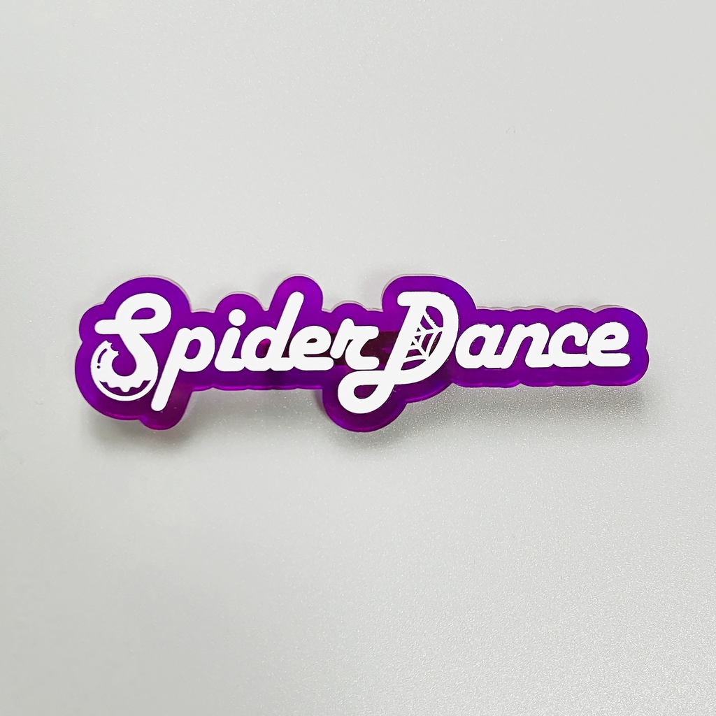 UNDERTALE 曲名バッジ -Spider Dance-