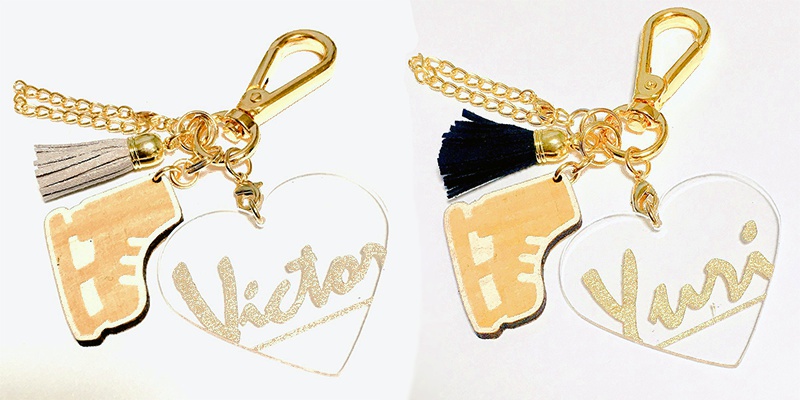 ヴィクトル 勇利 バッグチャーム