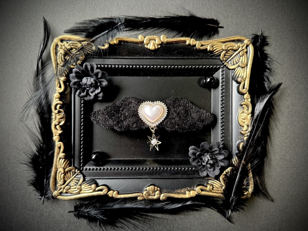 ぬいぐるみ用天使の羽(マグネットクリップ付き)