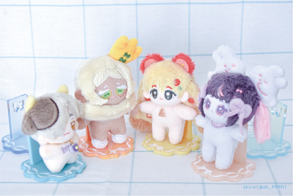 ぬいスタンド - Petit Ribon - Another Color(無属性ぬいぐるみ5cm向け)