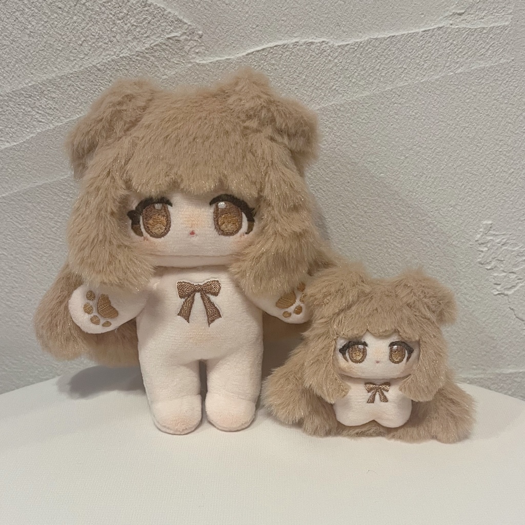 無属性ぬいぐるみ 2体セット（ふわふわいぬ）