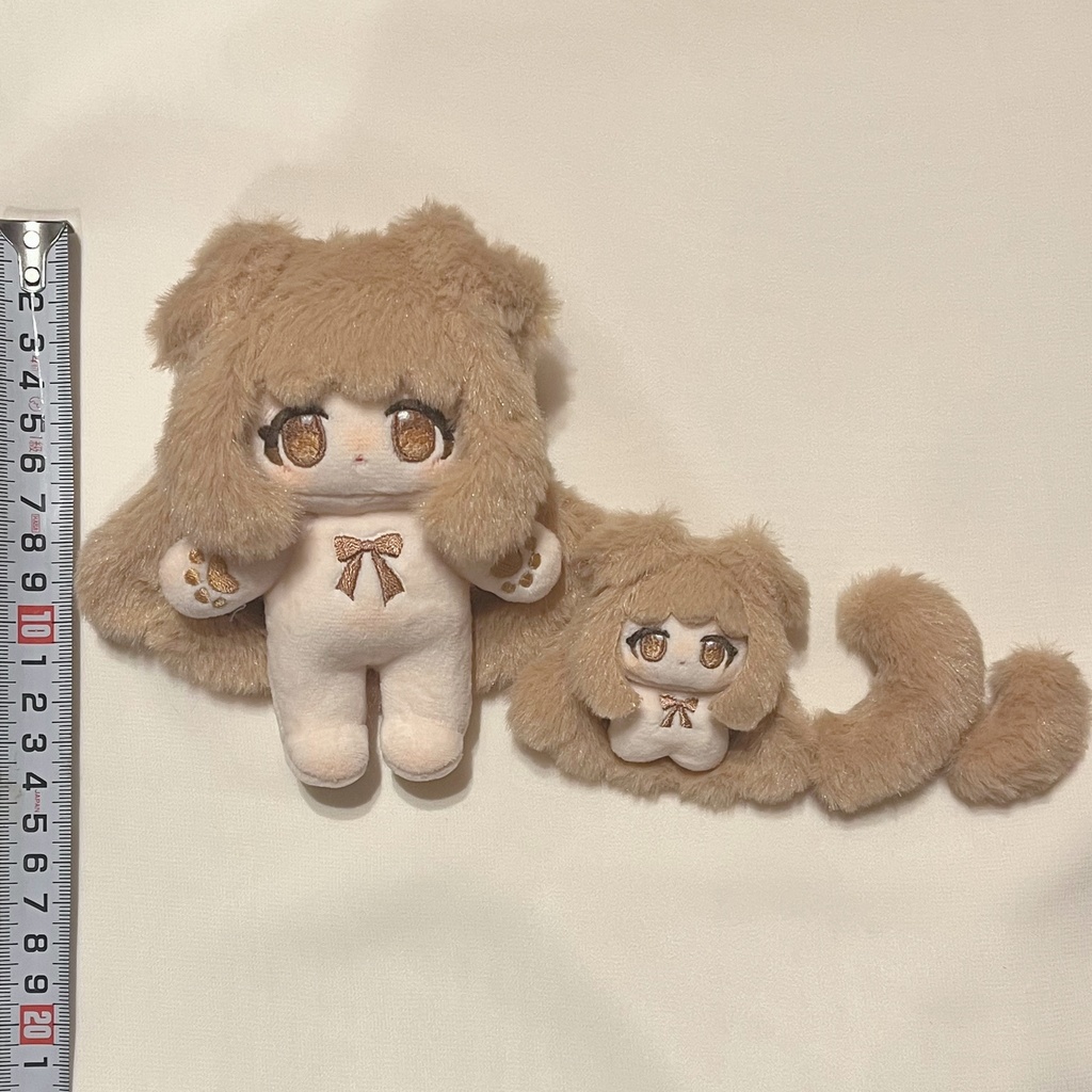 無属性ぬいぐるみ 2体セット(ふわふわいぬ)