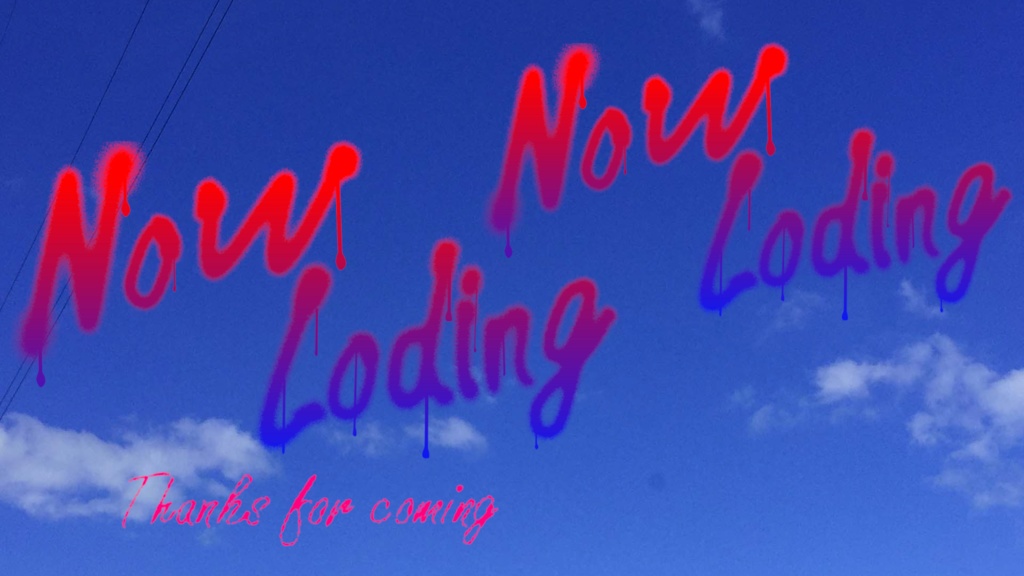 【無料/有料】動く待機画面【2】スプレー