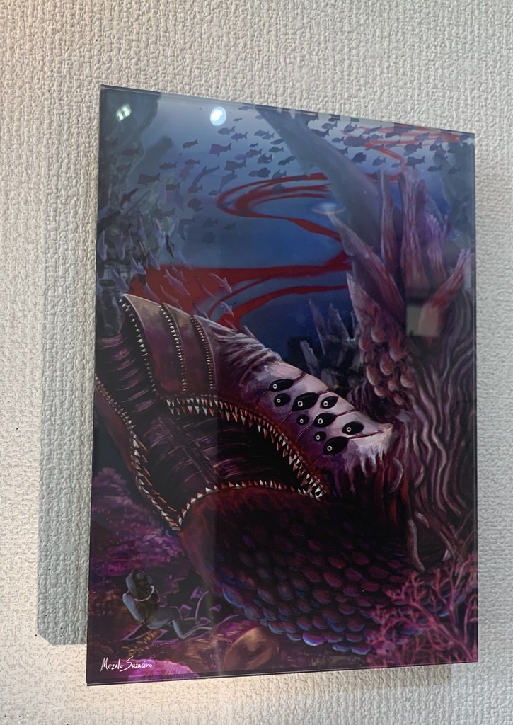 深海(デジタル作品アクリル印刷)