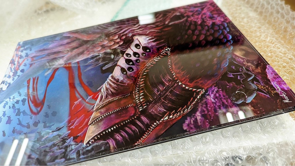 深海(デジタル作品アクリル印刷)