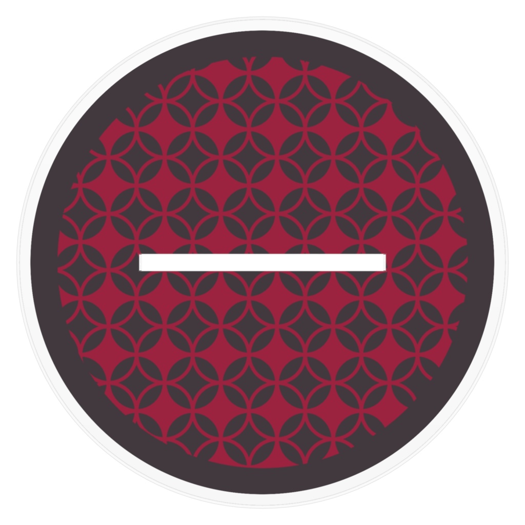 2021ハロウィン万咲 白 (160×160mm)