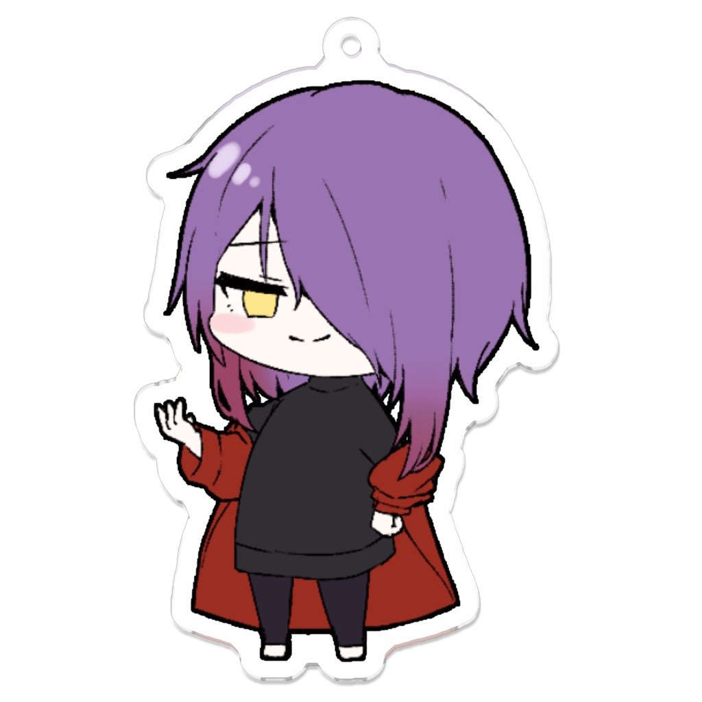 さきまさきミニキャラアクキーE(スイまん)