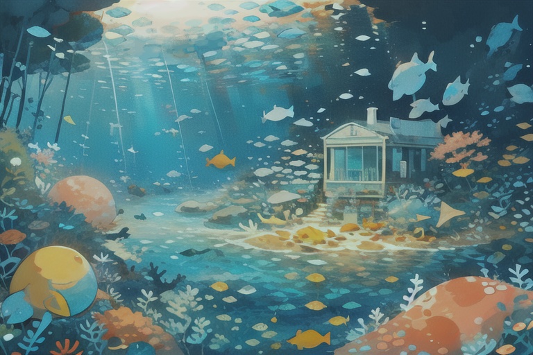 フリーBGM『水の底』