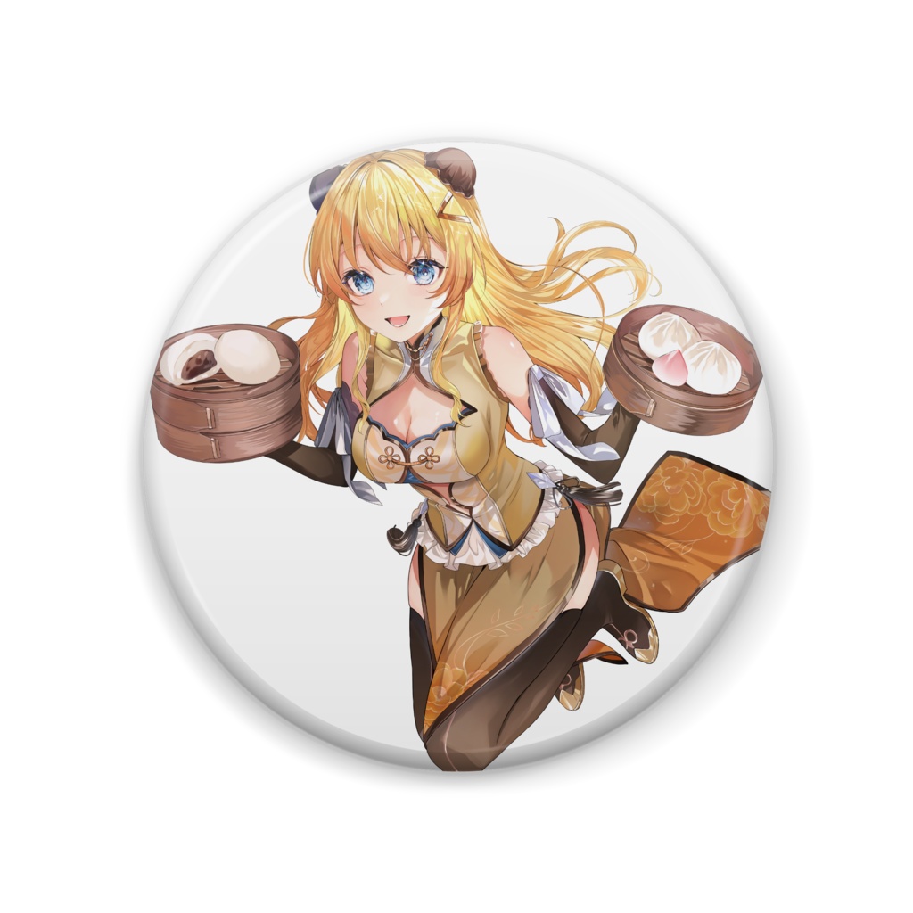 チャイナマユミちゃん缶バッジ