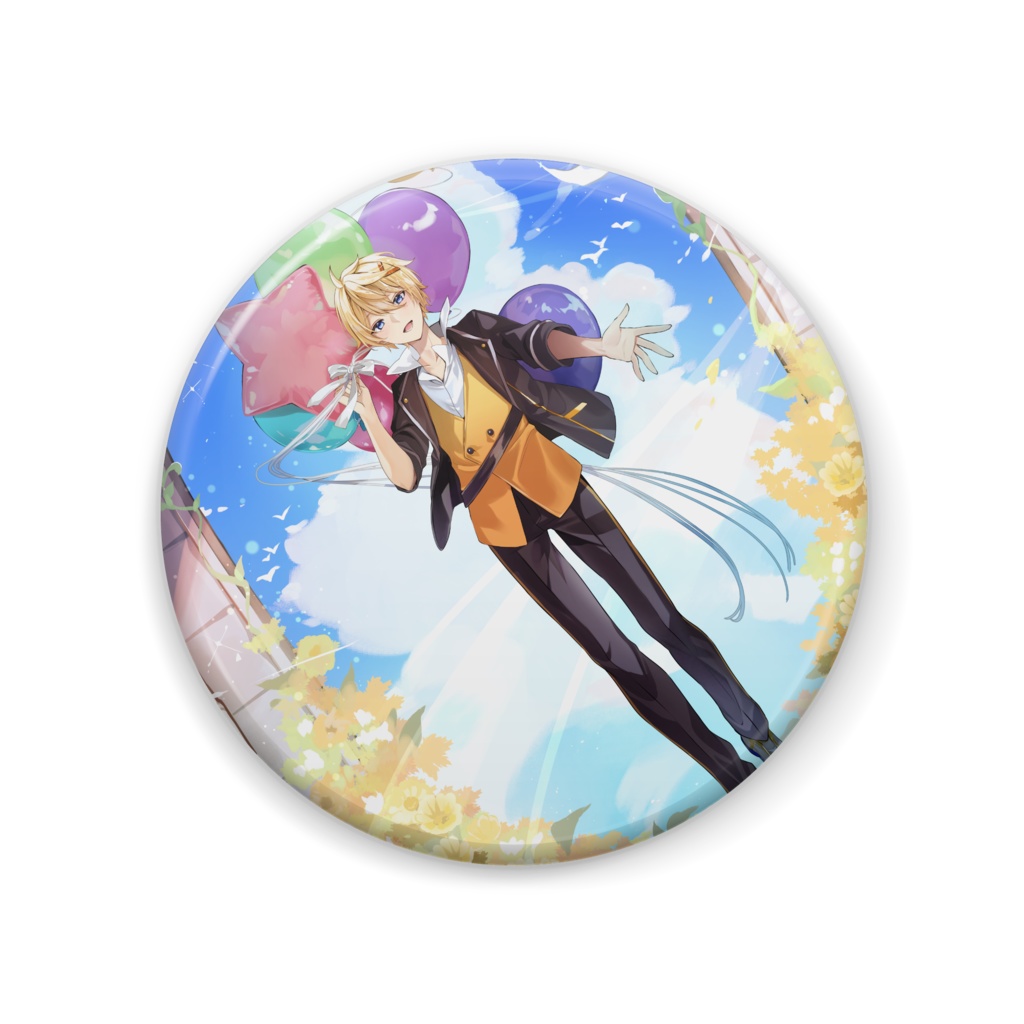 バースデーマユミくん缶バッジ