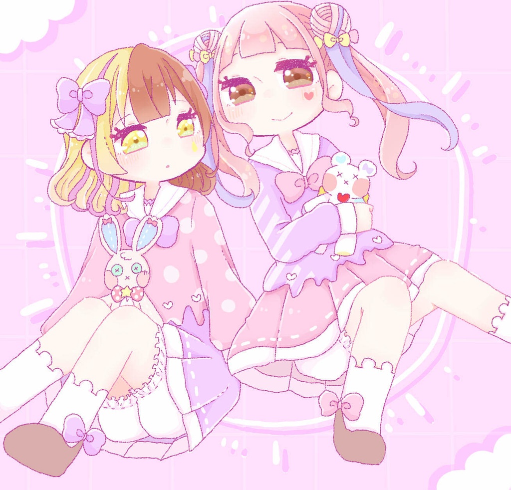 Lo♡blind缶バッジ💝メルペフ🕸️