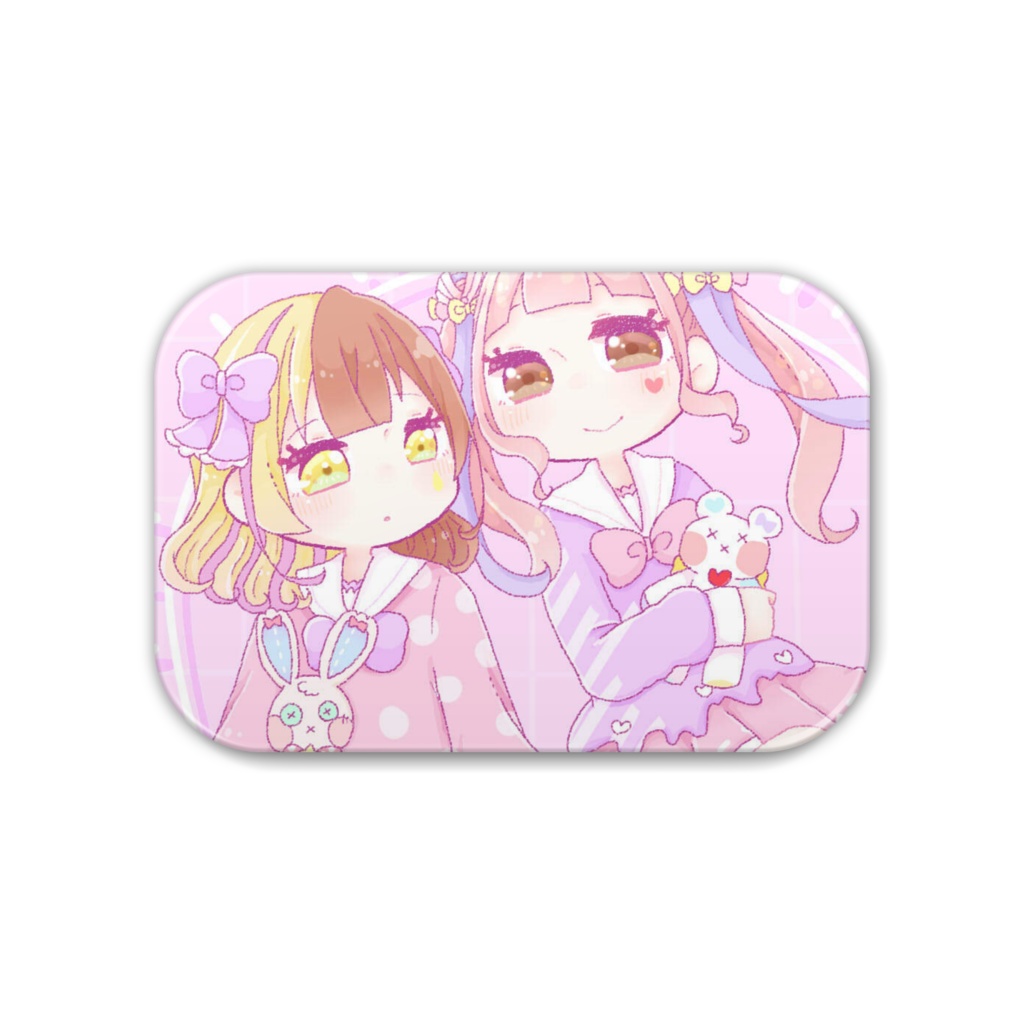 Lo♡blind缶バッジ💝メルペフ🕸️